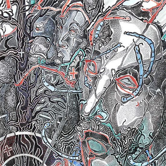 Галицкая Кира. Серия «Алиса в стране чудес» (фрагмент) :: Kira Galitskaya. «Alice in Wonderland» Series (fragment)